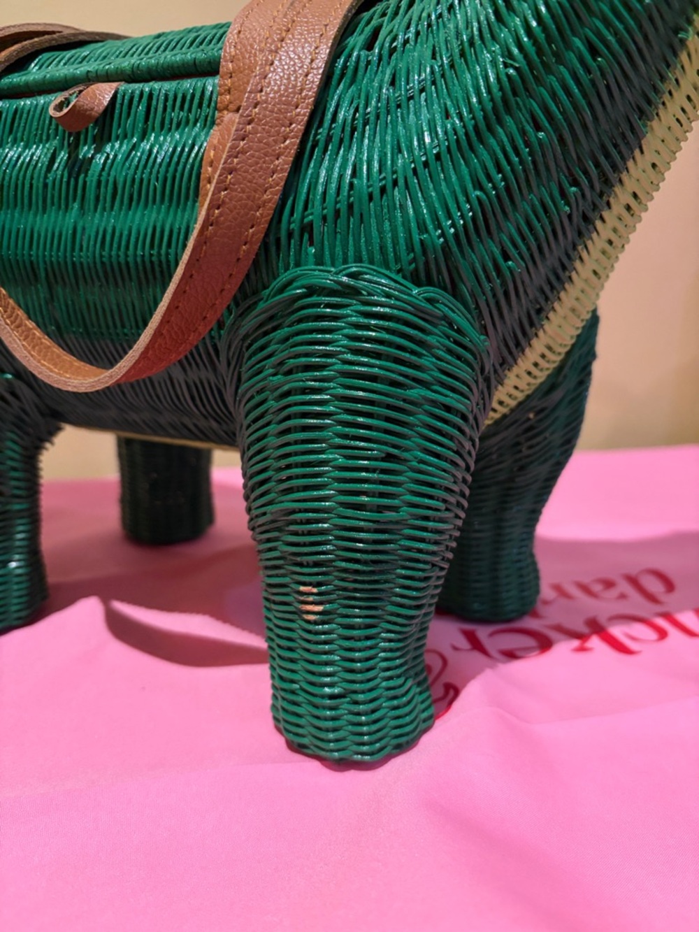 Wicker Darling Charlotte Brontosaurus Dinosaur Bag - Picture 5 of 8
